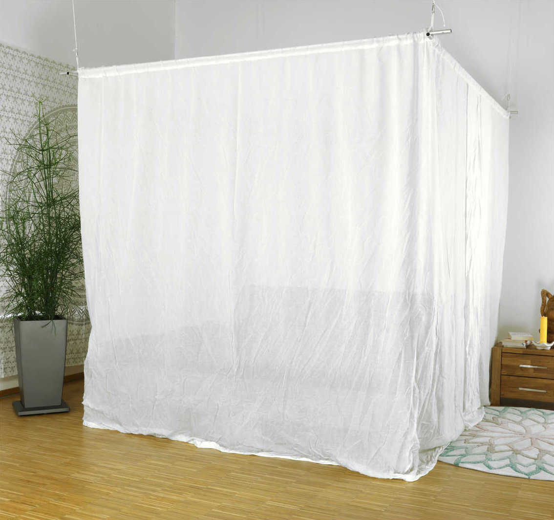 NATURELL Shielding Canopy for Double Bed (box shape)