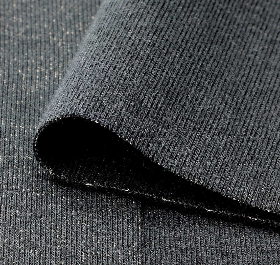 BLACK-JERSEY Shielding Fabric for High Frequency EMF (per metre)