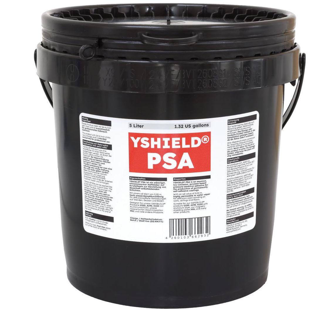 PSA Pressure Sensitive Adhesive for Shielding Plates and Fleeces (5 litre)