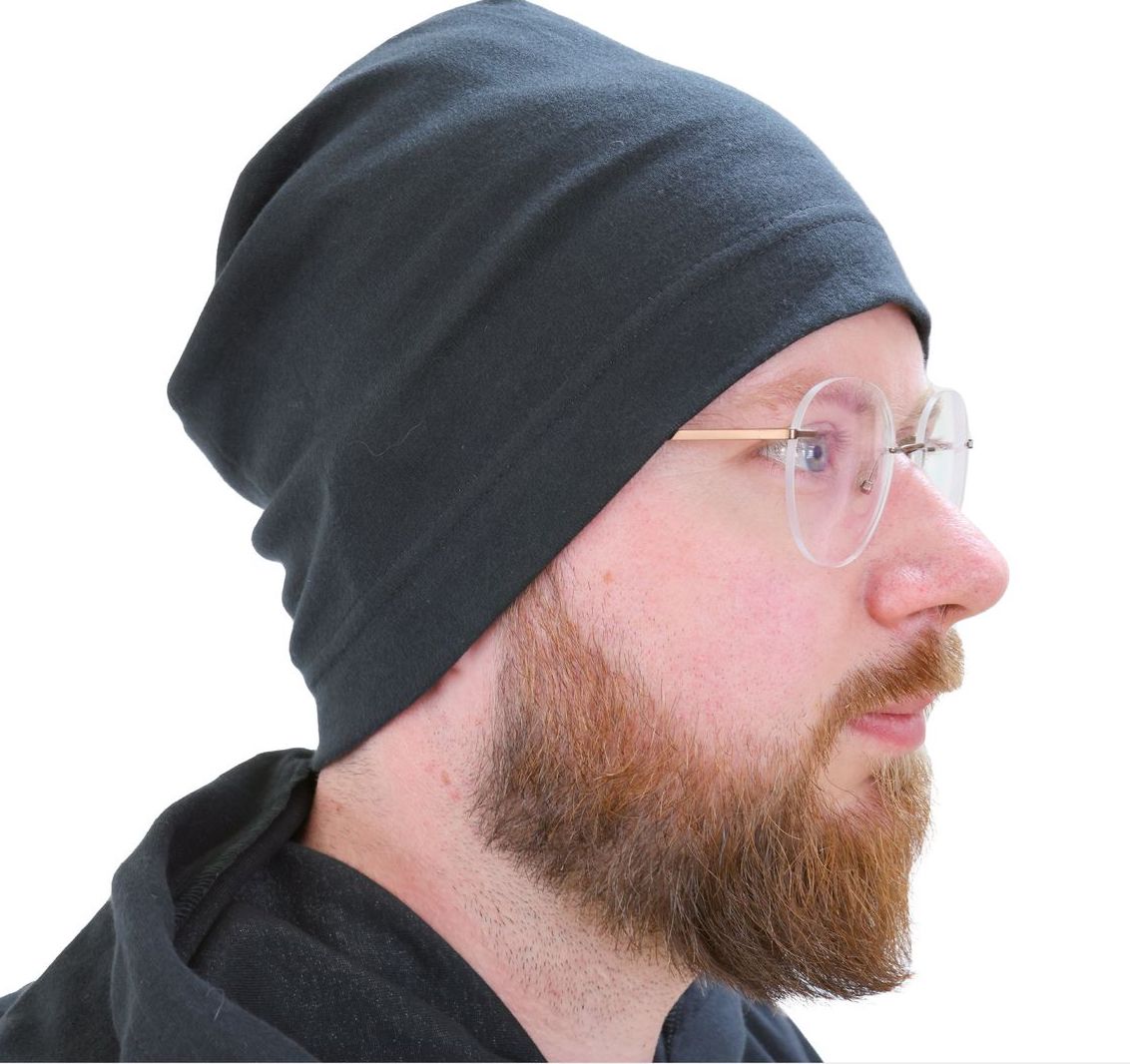 BLACK-JERSEY Shielding Cap for High Frequency EMF (1 piece)