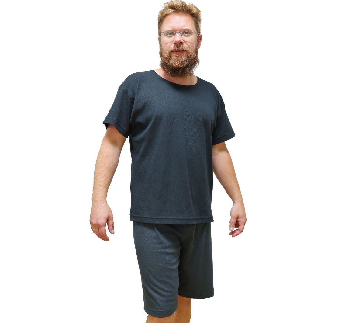 BLACK-JERSEY Shielding T-Shirt for High Frequency EMF (1 piece)