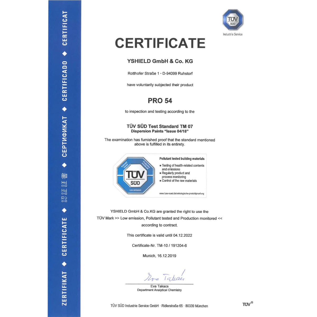 PRO54 Shielding Paint for High Frequency EMF (5 litre)