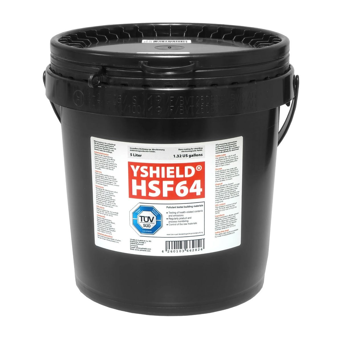 HSF64 Shielding Paint for High Frequency EMF (5 litre)